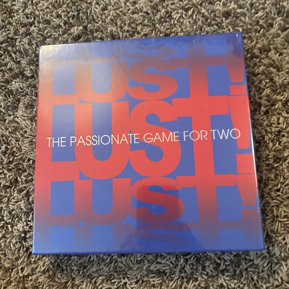 Lust! Board Game SEALED 2003 ADULT Couples Foreplay Intimate‎ Fun NEW FAST SHIP